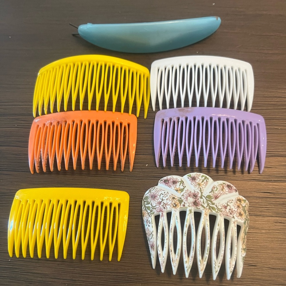 Vintage Hair Comb Bundle